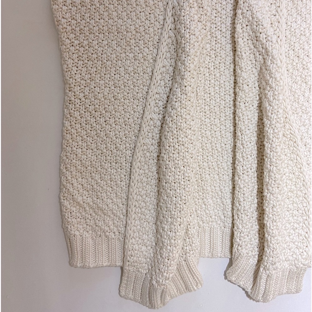 Loro Piana Vintage Knit Silk Cotton Cascading Cardigan Sweater Made in Italy - Picture 8 of 16
